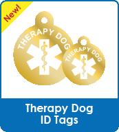 Therapy Dog ID Tags