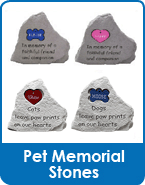pet memorial stones