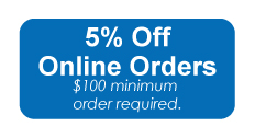 5% off online orders