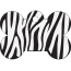 Animal Zebra  Pet Tags