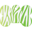 Animal Zebra  Pet Tags