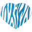 Animal Zebra  Pet Tags
