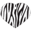 Animal Zebra  Pet Tags
