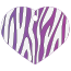 Animal Zebra  Pet Tags