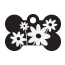 Floral Daisy Pet Tags