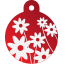 Floral Daisy Pet Tags