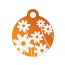 Floral Daisy Pet Tags