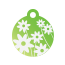 Floral Daisy Pet Tags