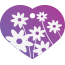 Floral Daisy Pet Tags