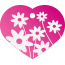 Floral Daisy Pet Tags