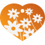 Floral Daisy Pet Tags