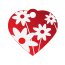 Floral Daisy Pet Tags