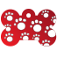 Paw Multi Paw Pet Tags