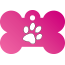 Paw Single Paw Pet Tags