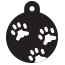 Paw Three Paw Pet Tags