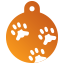 Paw Three Paw Pet Tags