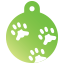 Paw Three Paw Pet Tags