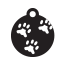 Paw Three Paw Pet Tags