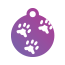 Paw Three Paw Pet Tags