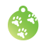 Paw Three Paw Pet Tags