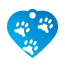 Paw Three Paw Pet Tags