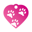 Paw Three Paw Pet Tags