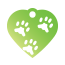 Paw Three Paw Pet Tags