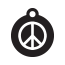 Peace Peace Pet Tags