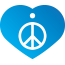 Peace Peace Pet Tags