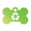 Peace Recycle Pet Tags