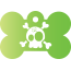Punk Cartoon Skull Pet Tags
