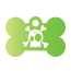 Punk Cartoon Skull Pet Tags
