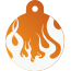 Punk Flame Pet Tags