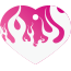 Punk Flame Pet Tags