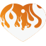 Punk Flame Pet Tags