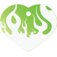Punk Flame Pet Tags