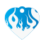 Punk Flame Pet Tags