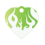 Punk Flame Pet Tags