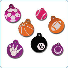 Sports Pet Tags
