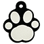 Paw Shaped Pet Tags