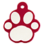 Paw Shaped Pet Tags