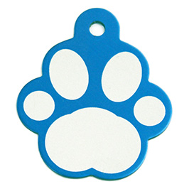 Paw Shaped Pet Tags