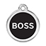 Reddingo Enamel Boss Pet Tag.