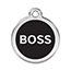 Reddingo Enamel Boss Pet Tag.
