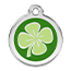 Reddingo Enamel Clover Pet Tag.