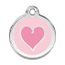 Reddingo Enamel Heart Pet Tag.