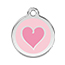 Reddingo Enamel Heart Pet Tag.