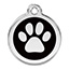 Reddingo Paw Print Pet Tag.