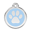 Reddingo Paw Print Pet Tag.
