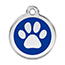 Reddingo Paw Print Pet Tag.